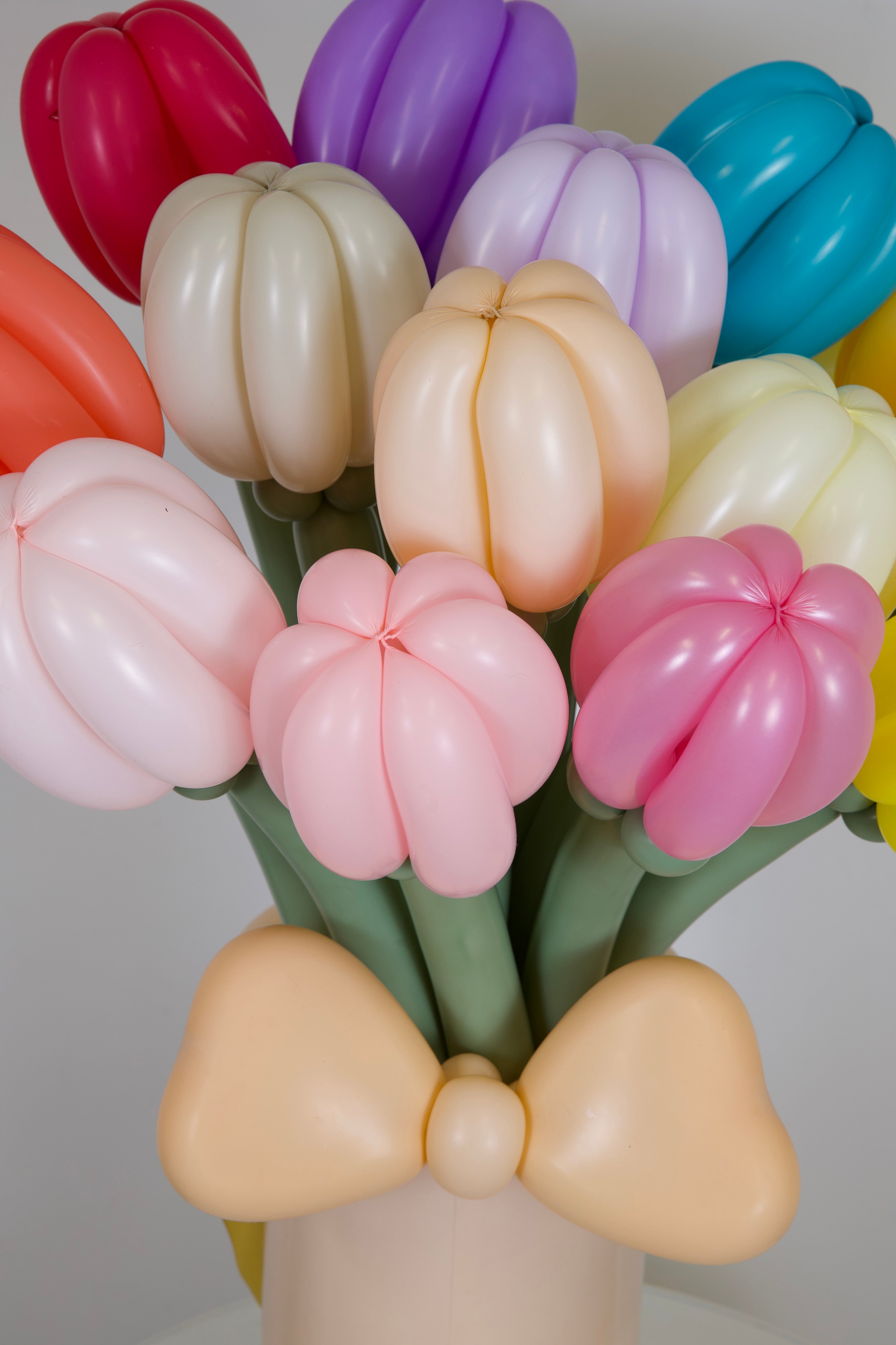 Colorful Balloon Tulip Bouquet – Luxury Balloon Flower Arrangement Toronto
