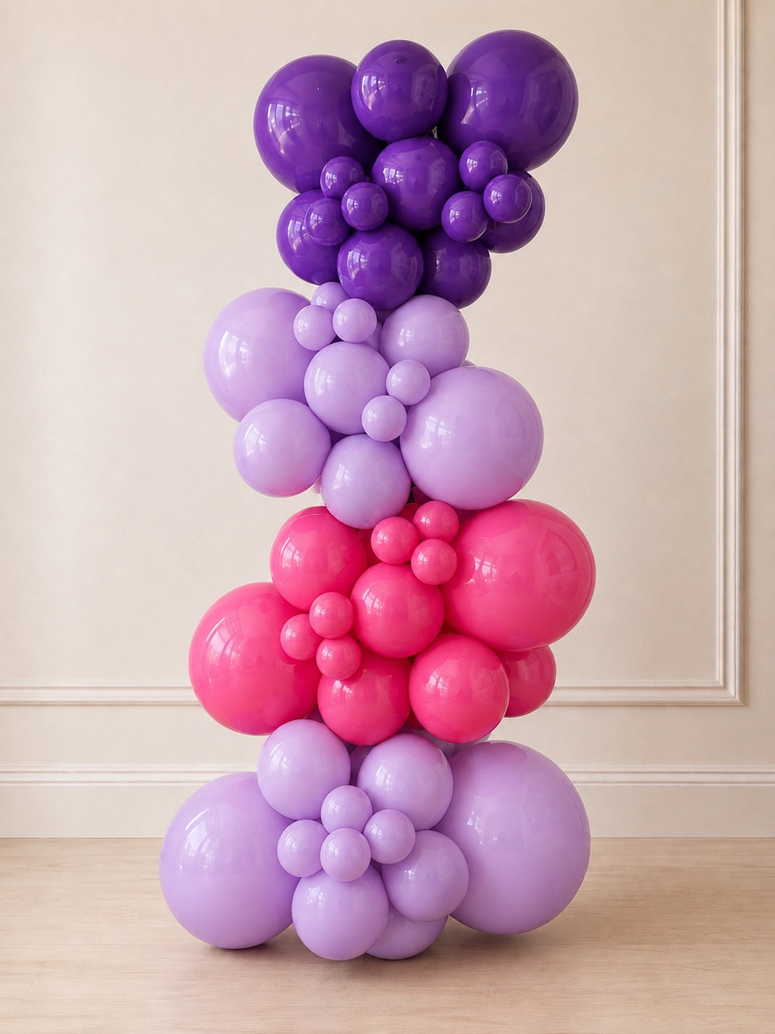 Purple Punch Happy Hoop Grab and Go balloon garland Toronto