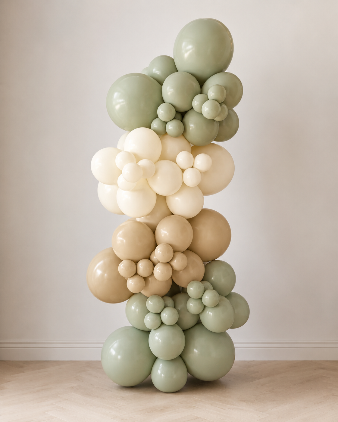 Sage and Sand Modern Earth Grab and Go balloon garland Toronto